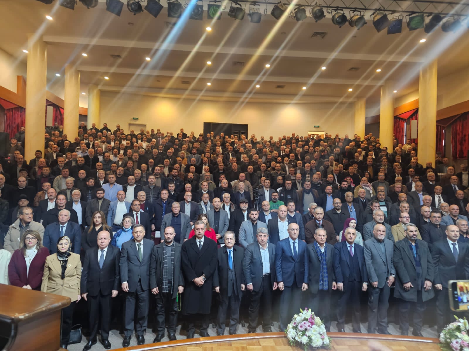 حفل افتتاح ورش التدريب  للمختارين في لبنان في مجمع الرئيس نبيه بري الثقافي - الرادار برعاية وحضور وزير الداخلية والبلديات  احمد الحجار والذي تنظمه جمعية ارشاد .