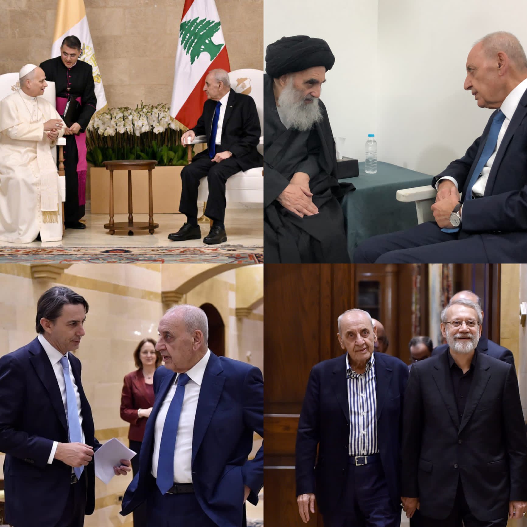 في الدين والسياسة
يبقى دولة الرئيس نبيه بري ممر إلزامي للعبور بين الشرق والغرب
ونظرة الامام الصدر ما خابت يوم قال عن النبيه: سيكون له مستقبل عظيم على صعيد الطائفة💚🇱🇧
#لبناننا